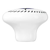 SeeRosen-Kompass-Kabinett-Fach-Griff-Marine Keramikknauf (Seitenansicht)