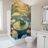 Seerosen-König Duschvorhang (Beispiel)