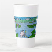 Seerosen Milchtasse (Vorderseite)