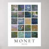 Seerosen Monet Poster (Vorne)