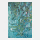 Seerosen, Ölmalerei, Claude Monet Geschirrtuch (Vertikal)