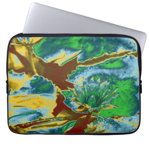 Seerosen Pop Art Laptopschutzhülle