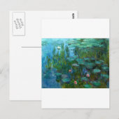 Seerosen Postkarte (Vorne/Hinten)
