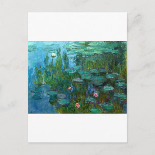 Seerosen Postkarte