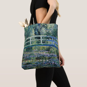 "Seerosen und Japanische Brücke" Tasche