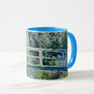 "Seerosen und Japanische Brücke" Tasse