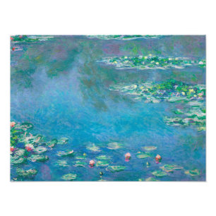 Seerosen von Claude Monet Fine Art Gemälde Fotodruck