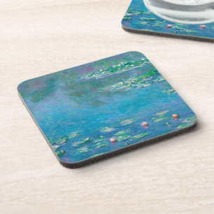 Seerosen von Claude Monet Fine Art Gemälde Getränkeuntersetzer