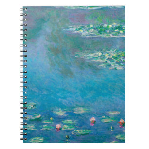 Seerosen von Claude Monet Fine Art Gemälde Notizblock