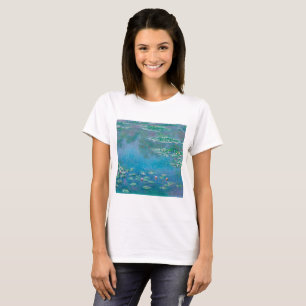 Seerosen von Claude Monet Fine Art Gemälde T-Shirt