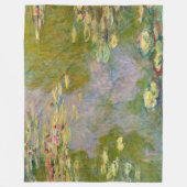 Seerosen von Claude Monet Fleecedecke (Vorderseite)