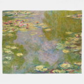 Seerosen von Claude Monet Fleecedecke (Vorderseite (Horizontal))