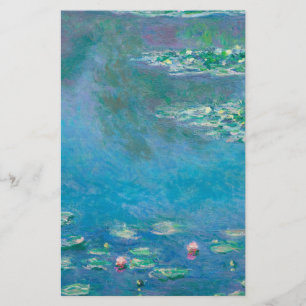 Seerosen von Claude Monet Kunstmalerei Flyer