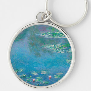Seerosen von Claude Monet - Kunstmalerei Schlüsselanhänger