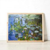 Seerosen von Claude Monet Poster