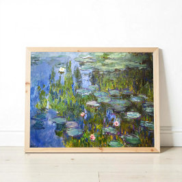 Seerosen von Claude Monet Poster