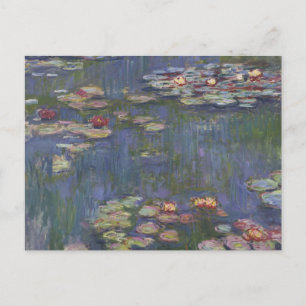 Seerosen von Claude Monet Postkarte
