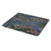 Seerosen von Claude Monet Schneidebrett (Ecke)