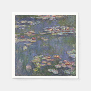 Seerosen von Claude Monet Serviette