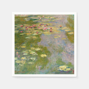 Seerosen von Claude Monet Serviette