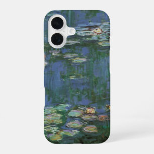 Seerosen von Claude Monet, Vintage Blumen iPhone 16 Hülle