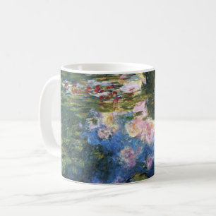 Seerosen von Claude Monet, Vintage-Gartenkunst Kaffeetasse