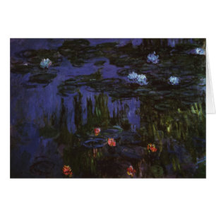 Seerosen von Claude Monet, Vintage Impressionismus