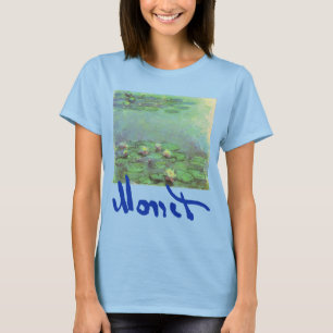 Seerosen von Claude Monet, Vintage Impressionismus T-Shirt