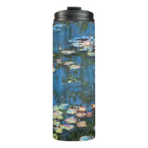 Seerosen von Claude Monet, Vintage Impressionismus Thermosbecher