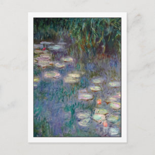 Seerosen von Monet Postkarte