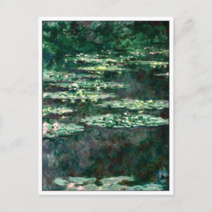 Seerosen von Monet Postkarte