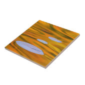 Seerosenblatt auf orangem Wasser, Kanada Fliese (Seite)