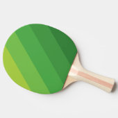 Seerosenblatt Grüne Fette Streifen Tischtennis Schläger (Seitenansicht)