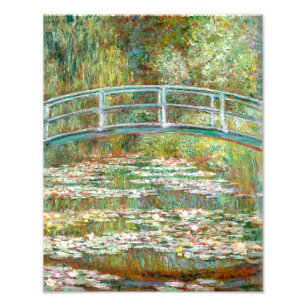 Seerosenteich-Brücke Claude Monet Fotodruck