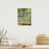 Seerosenteich-Brücke | Claude Monet | Poster (Küche)