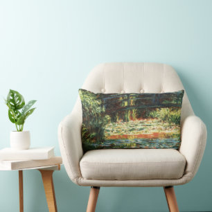 Seerosenteich by Claude Monet Lendenkissen