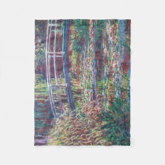 Seerosenteich (Harmonie-Rose), Monet Fleecedecke (Vorderseite)