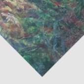 Seerosenteich (Harmonie-Rose), Monet Seidenpapier (Ausschnitt)