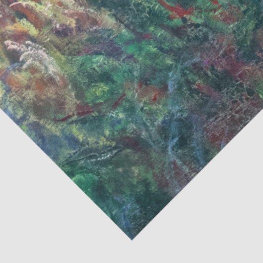 Seerosenteich (Harmonie-Rose), Monet Seidenpapier (Ausschnitt)