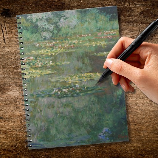 Seerosenteich Monet 1904 Notizblock