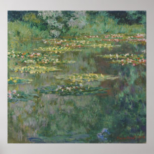 Seerosenteich von Claude Monet, Alte Meister Kunst Poster