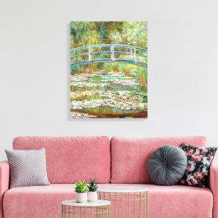 Seerosenteichbrücke Claude Monet Leinwanddruck