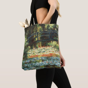 Seerosenteichbrücke von Claude Monet Tasche