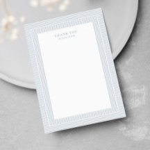 Seersucker blau weiß gestreift einfache Babyparty
