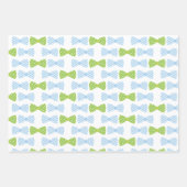 Seersucker Bow Krawatte Geschenkblätter Geschenkpapier Set (Vorderseite)
