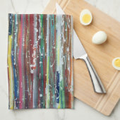 Seersucker Küchentücher (Viertel Falte)