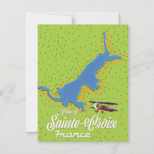 Sees Sainte-Croix Frankreich Reiseplan