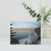 Sees Superior Cliffs, Michigans obere Halbinsel Postkarte (Stehend Vorderseite)