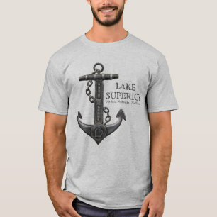 Sees SUPERIOR Not leidender nautischer Piratenanke T-Shirt