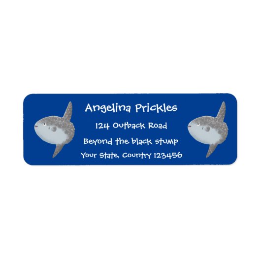 Seesaibling mola niedlicher Cartoon (Vorne)